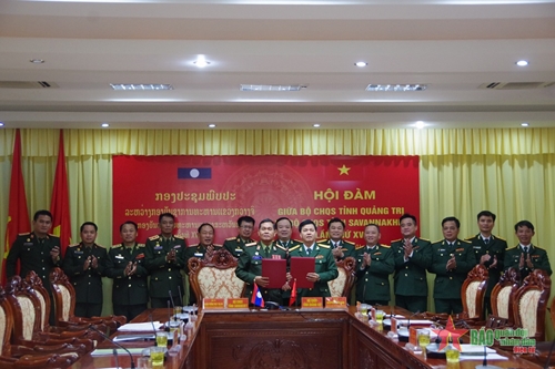 Bộ CHQS tỉnh Quảng Trị và tỉnh Savannakhet (Lào): Nâng cao hiệu quả công tác đối ngoại quốc phòng